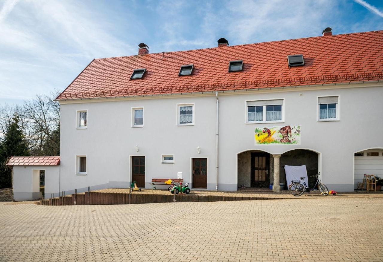 Ferienwohnung Am Bauernhof Oederan Exteriör bild