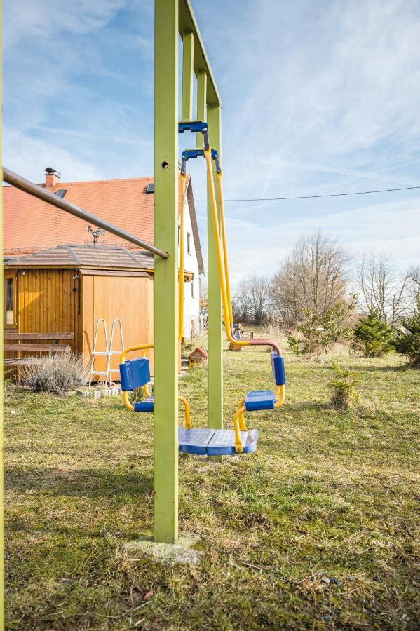 Ferienwohnung Am Bauernhof Oederan Exteriör bild